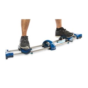 One Motion Six Exercise Bun and Thigh Train Blue and Silver One Motion Six Exercise Bun and Thigh Train Blue and Silver